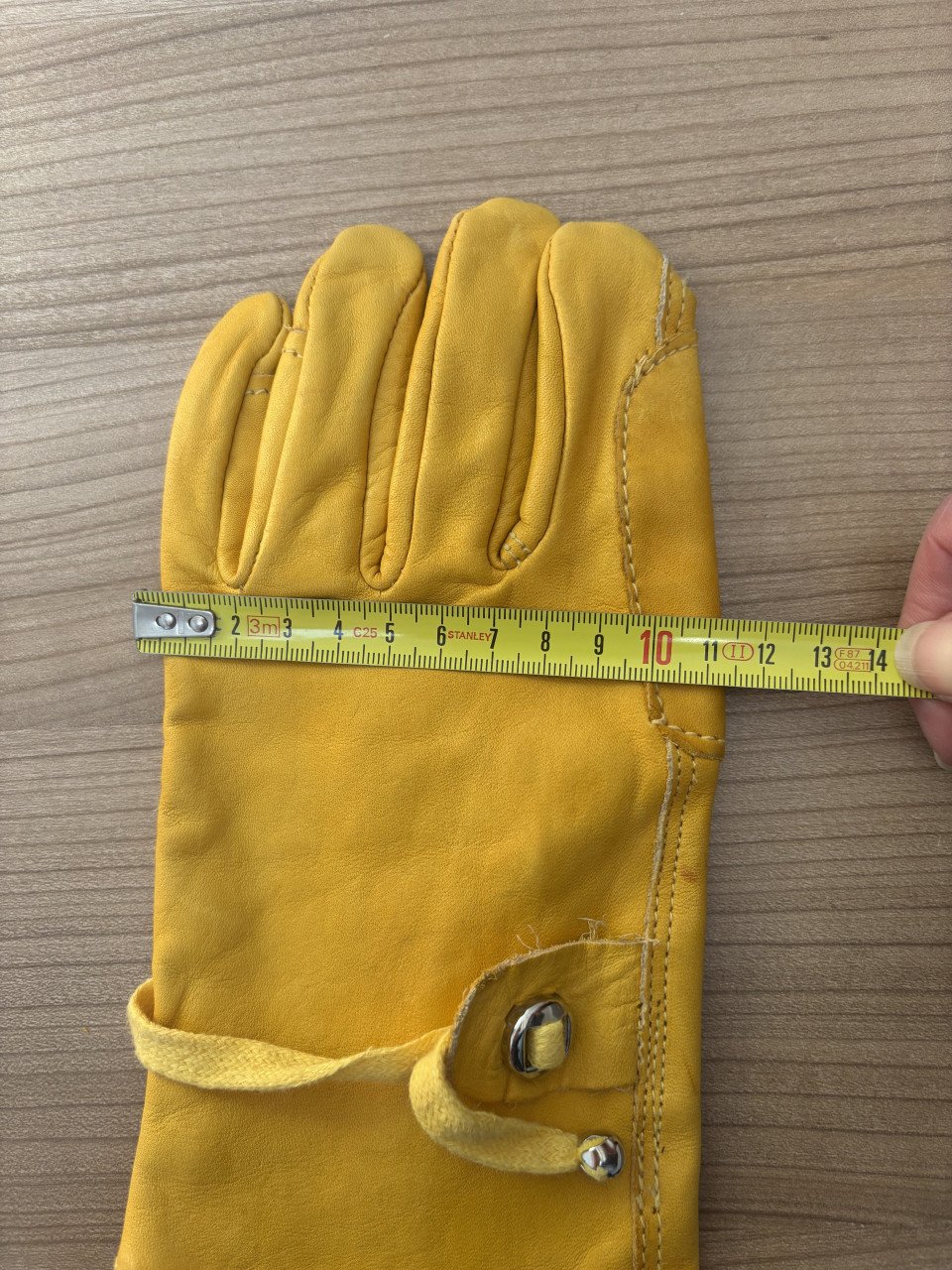 Western leren handschoenen dames xs