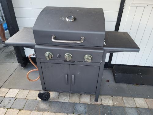 Gratis gas barbecue