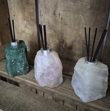Edelsteen diffuser geurstokjes