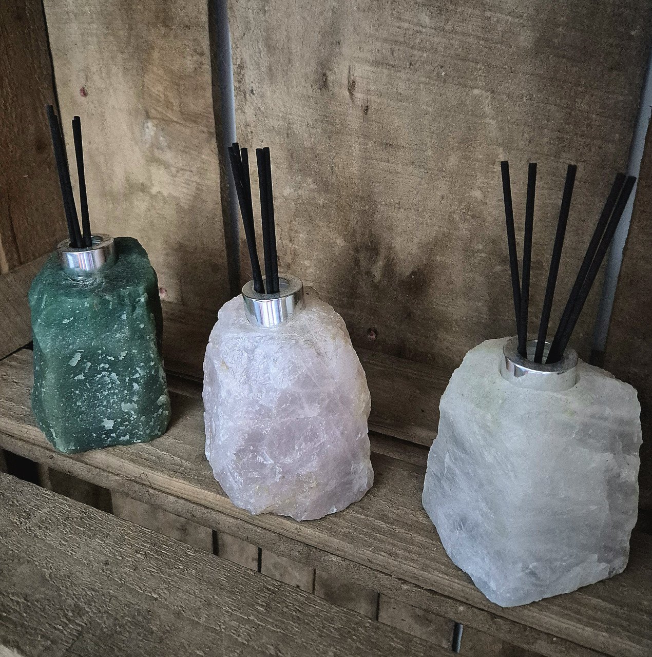 Edelsteen diffuser geurstokjes