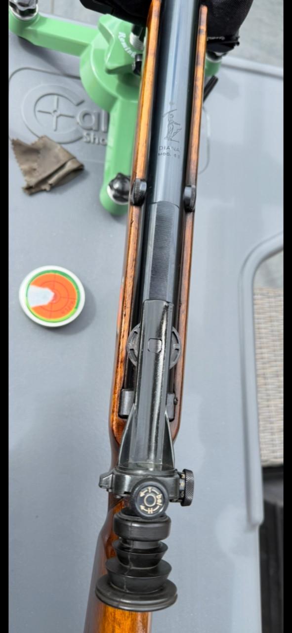 Diana luchtbuks, officieel wedstrijd match geweer.