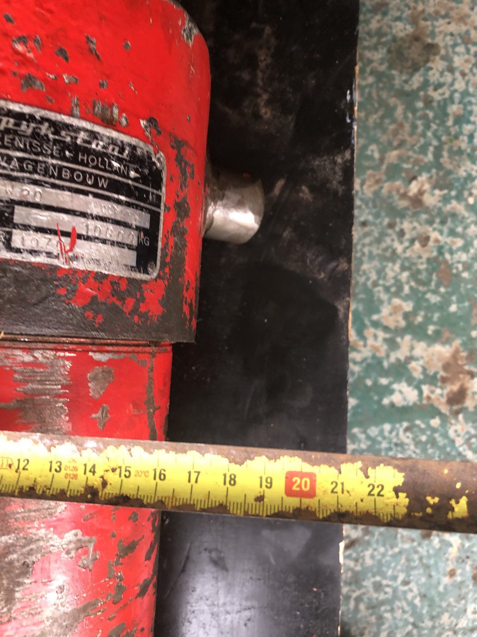 3 traps hydraulische cilinder
