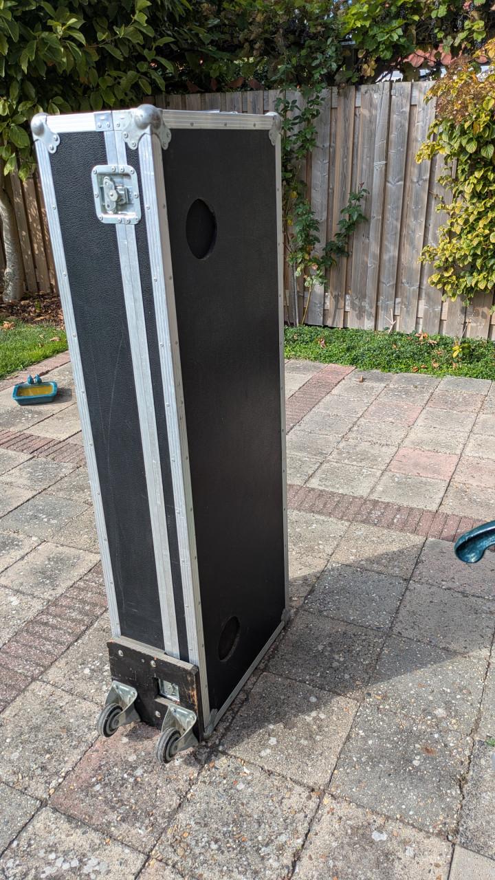 Stevige flightcase voor keyboard