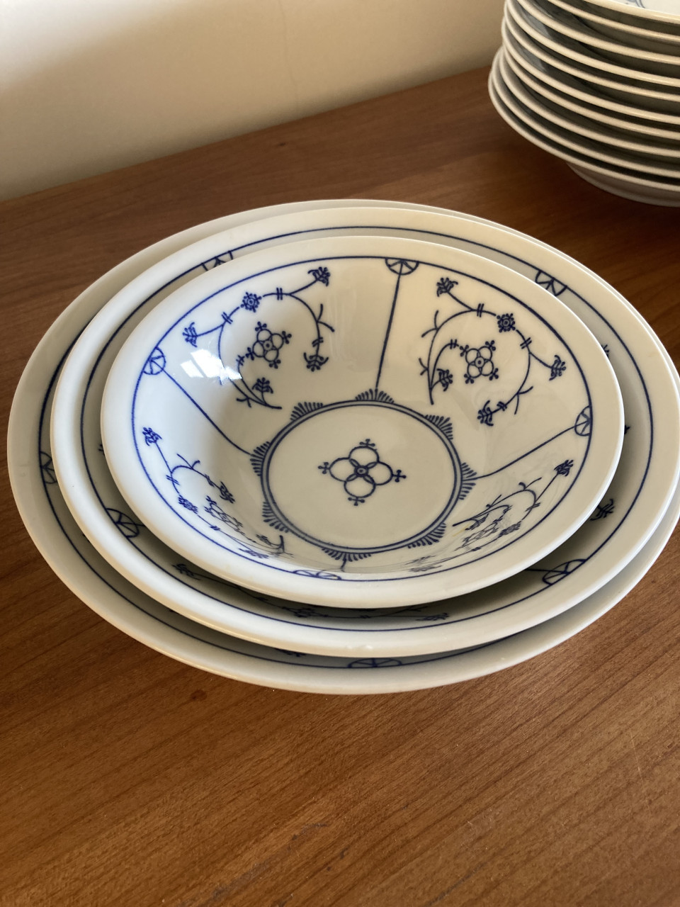 Klassiek Jäger/Kahla | Eisenberg | Blau Saks Servies