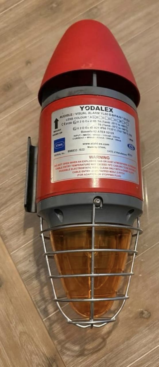 Ndustriële Yodalex alarm