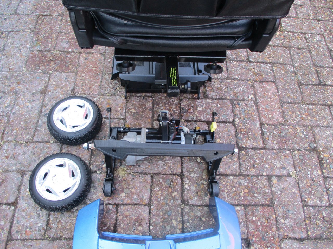 Travalux opvouwbare scootmobiel voor opmaak of onderdelen