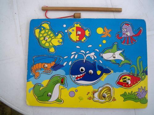 Magnetisch puzzel bord voor kindjes