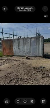 Te koop zeecontainer