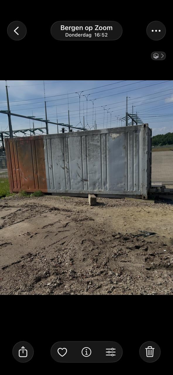 Te koop zeecontainer