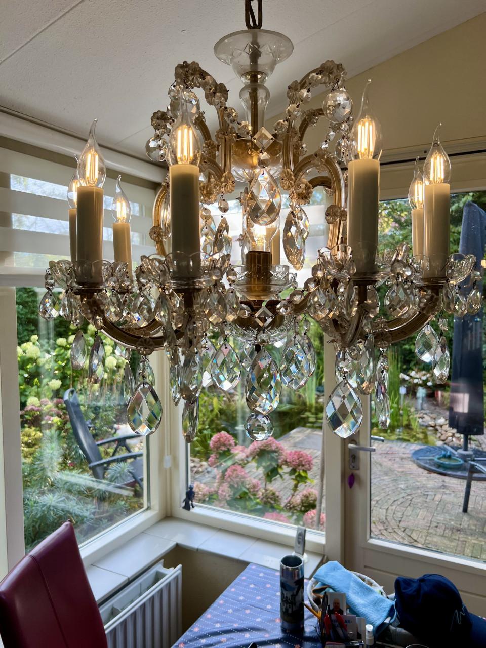Kristallen hanglamp