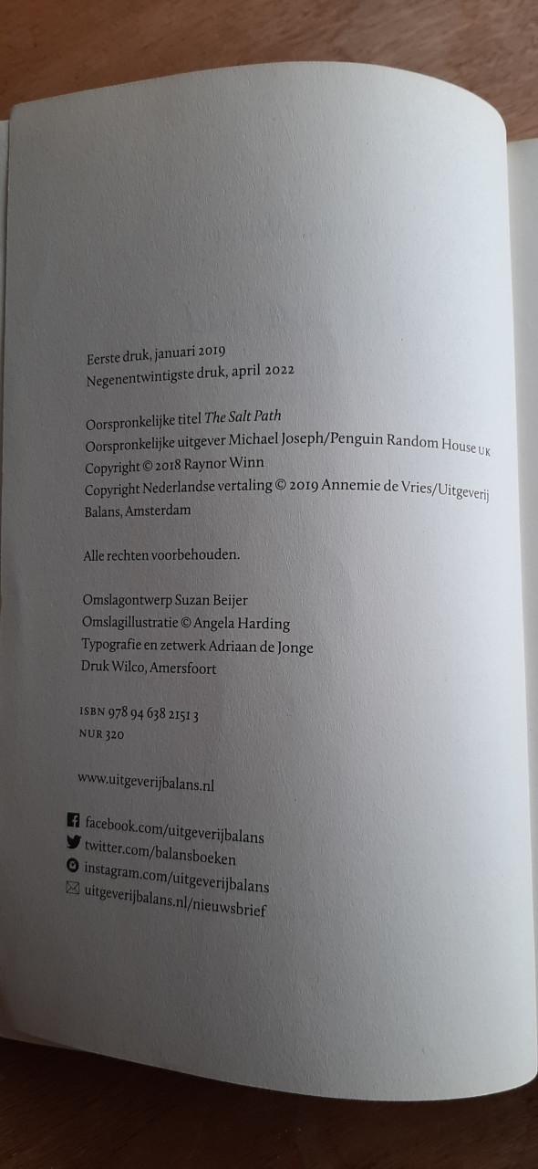 Het Zoutpad - Raynor Winn