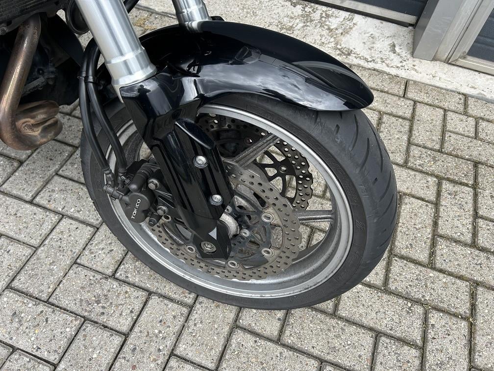 Kawasaki Versys 650 uit 2007, kofferset, handguards, valprotectie etc €2695