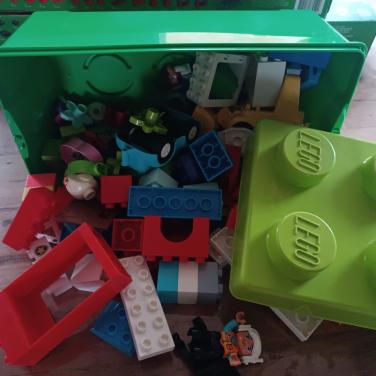 Duplo trein met veel toebehoren