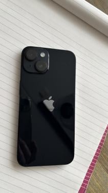 I phone 14 zwart/nacht blauw