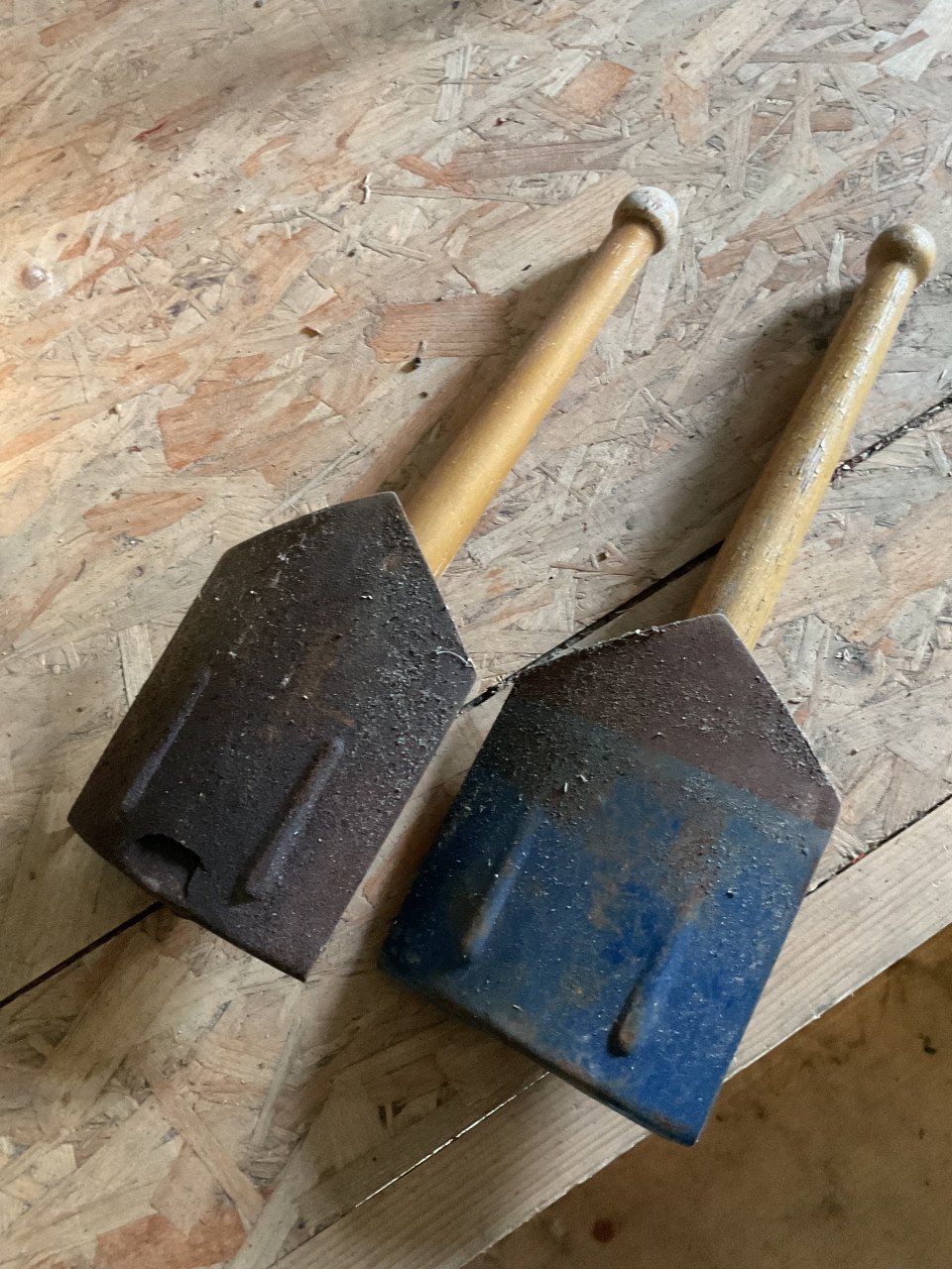 Oude inklapbare scheppen