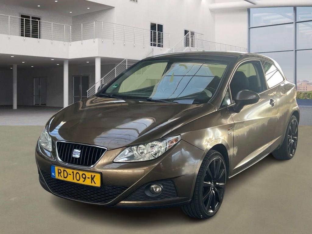 Seat Ibiza 1.2  TSI 2011-km. 187234 NAP-Airco-el.ramen-L.M. velg-2950,=