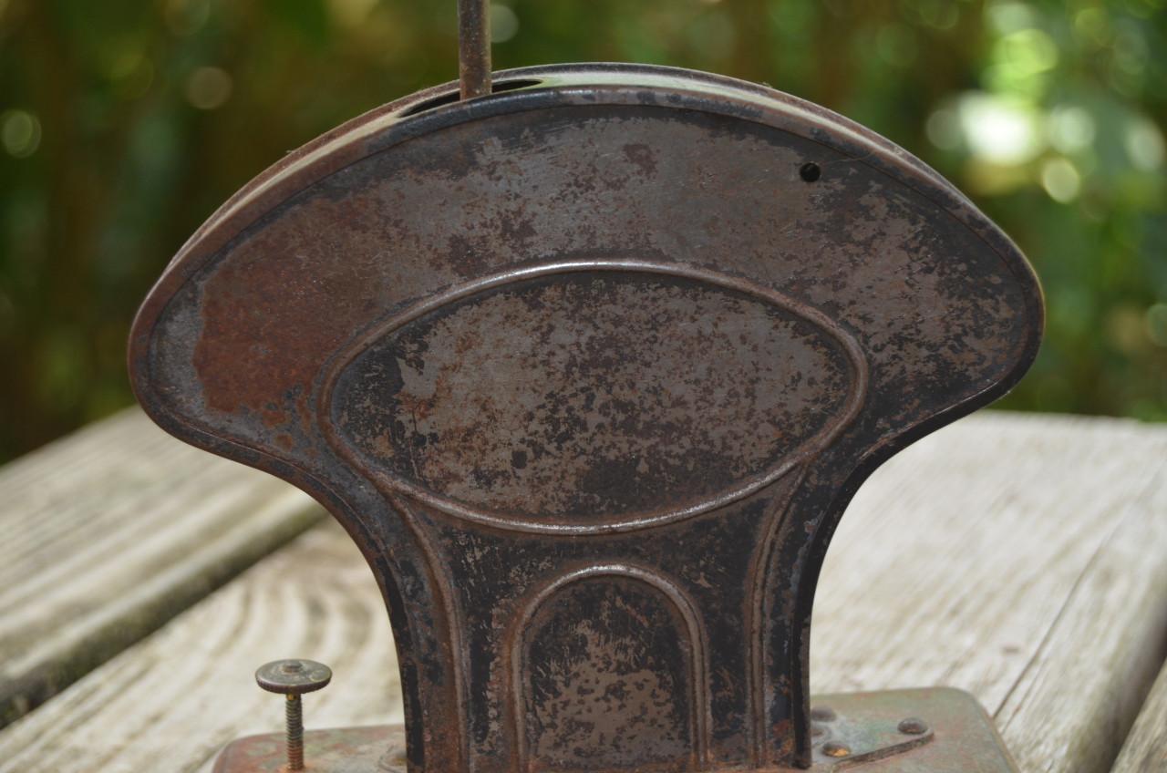 Antiek brievenweegschaaltje (1)