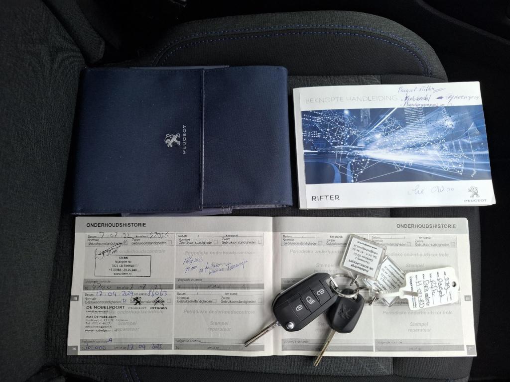 Peugeot Rifter mpv 110 allure clim/nav/cam