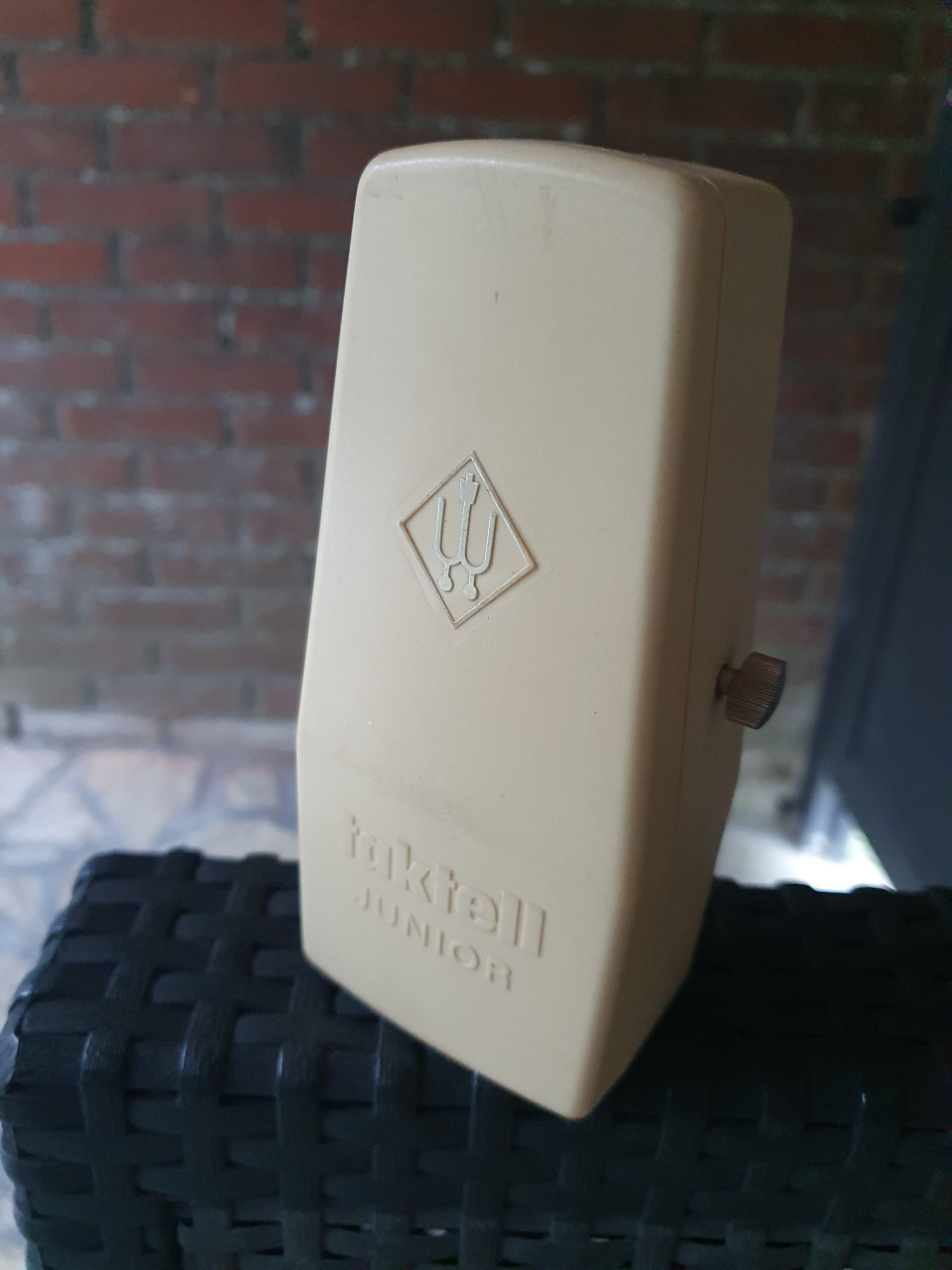 Mooie vintage Metronoom /Taktell van het merk Wittner...