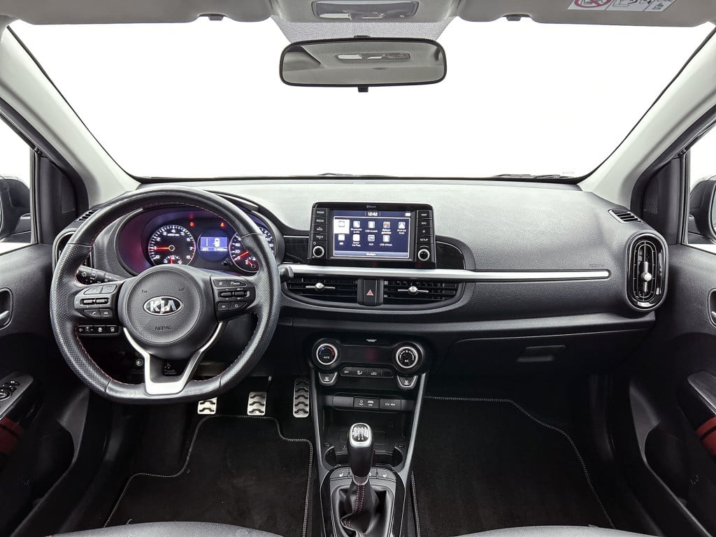Kia Picanto 1.0 t-gdi gt-line | leder | airco | rood accenten |