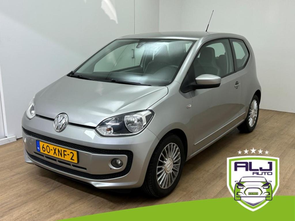 Volkswagen UP! occasion 1.0 high up! bluemotion | grijs | tweedehands volks