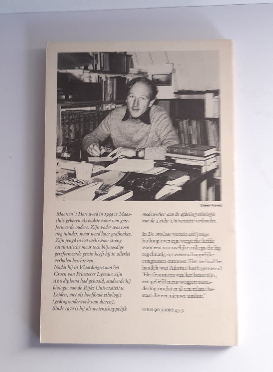 Maarten 't hart: de ortholaan