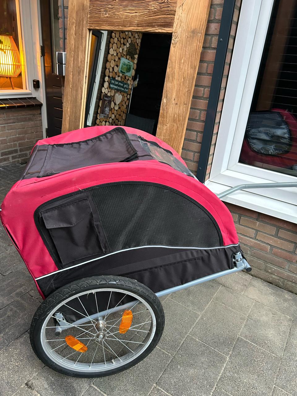 Honden fietskar TRIXIE maat L