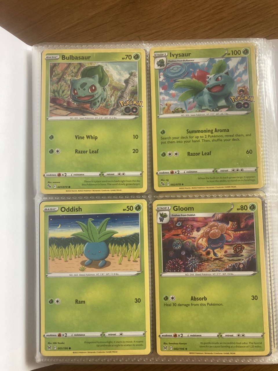 Map met Pokemon kaarten