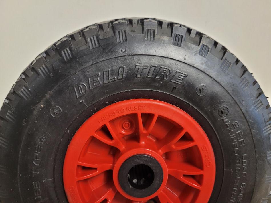 Luchtband wielen 3.00-4 voor bolderkar of steekwagen