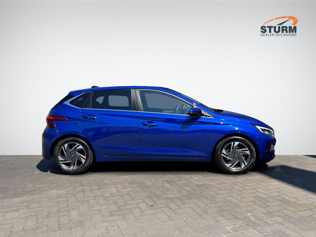 Hyundai I 20 1.0 t-gdi premium sky automaat | schuif-/kanteldak | stuur- + 