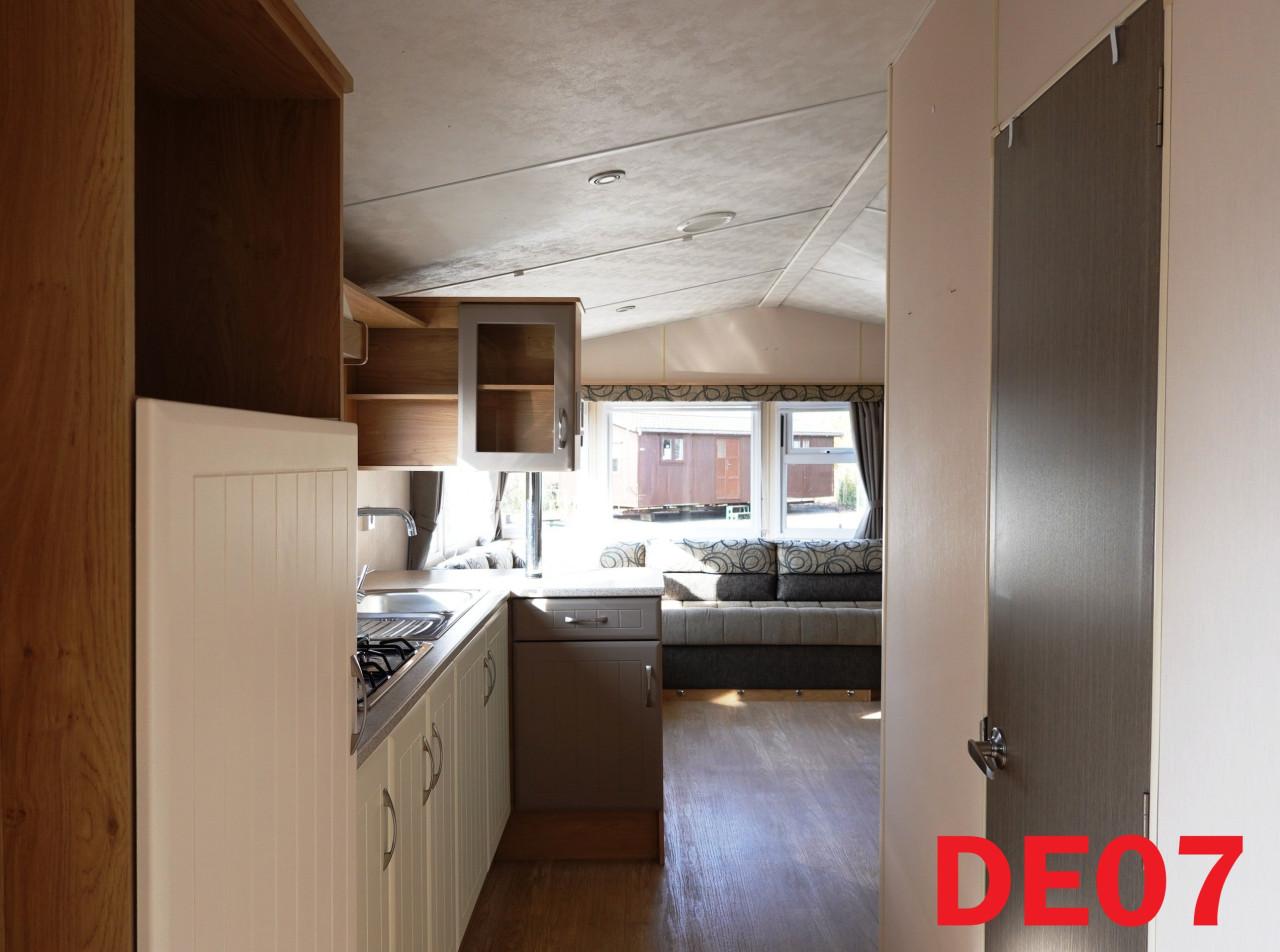 Europa stacaravans, chalets met 2 slaapkamers voorradig