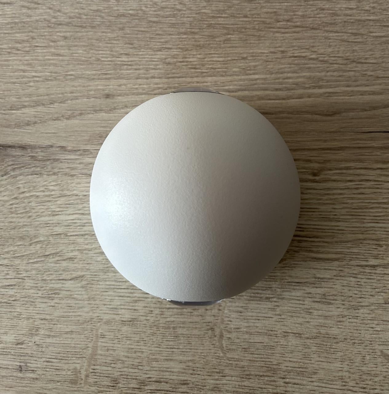 Opbouw spot wit top/down 4x