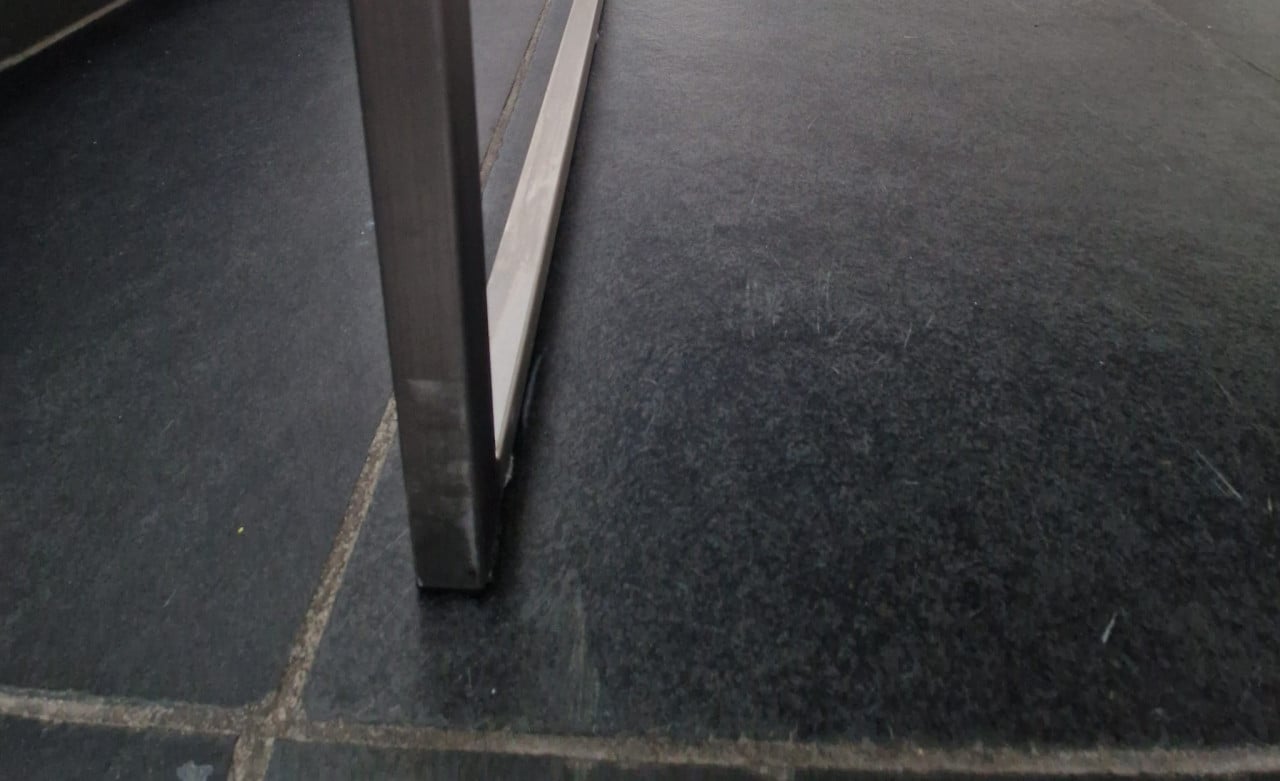Bert Plantagie keukenbank 180x48 vilt gele stof