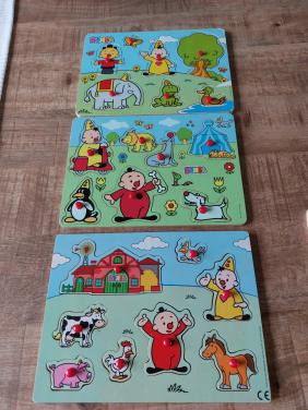 Houten puzzels