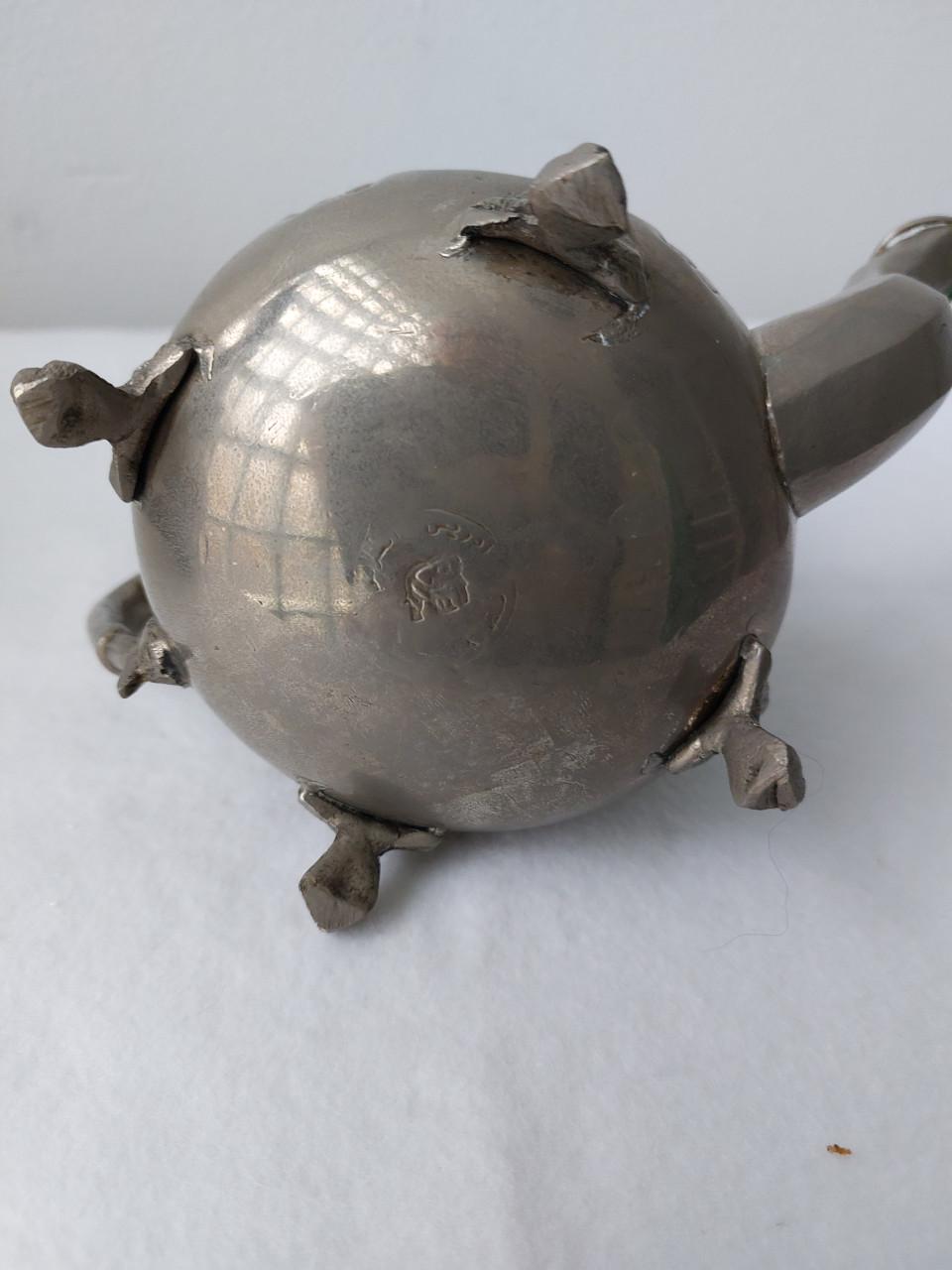 Marokkaanse Verzilverde theepotten.