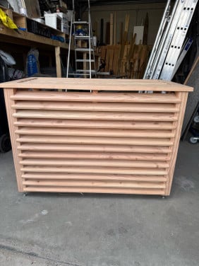Airco ombouw.  nieuwe