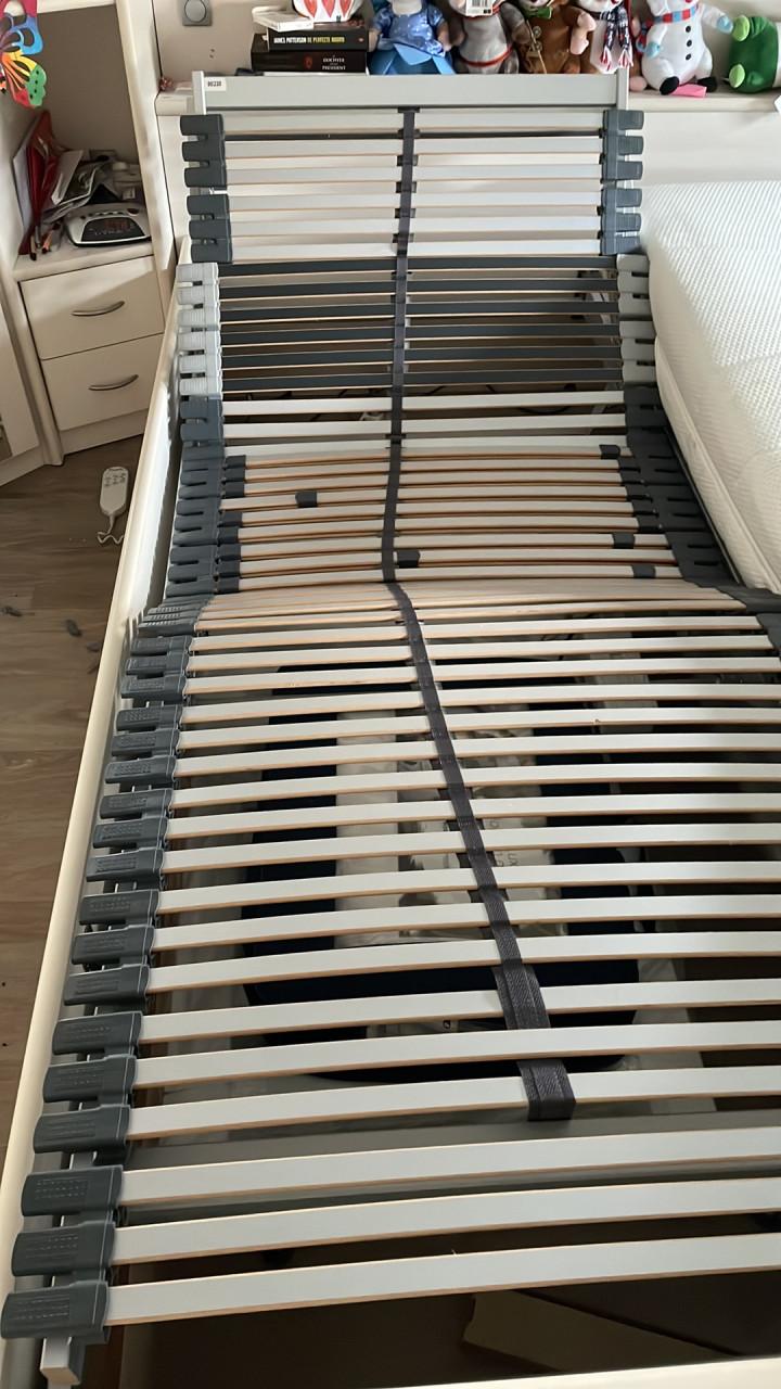 2 x elektrisch verstelbare lattenbodem