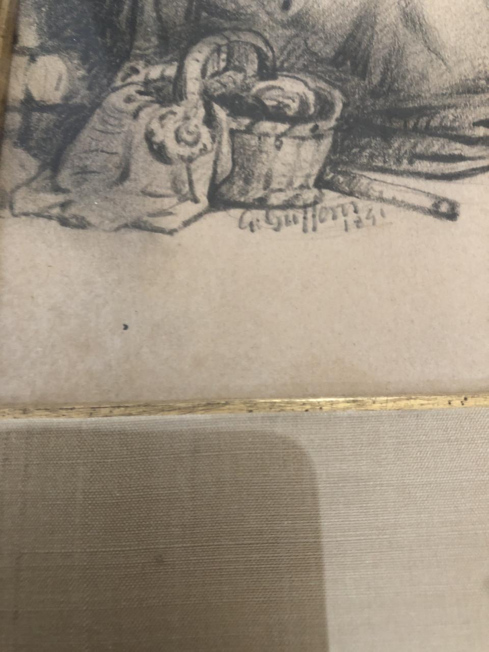 Tekening G.Guffens  1841