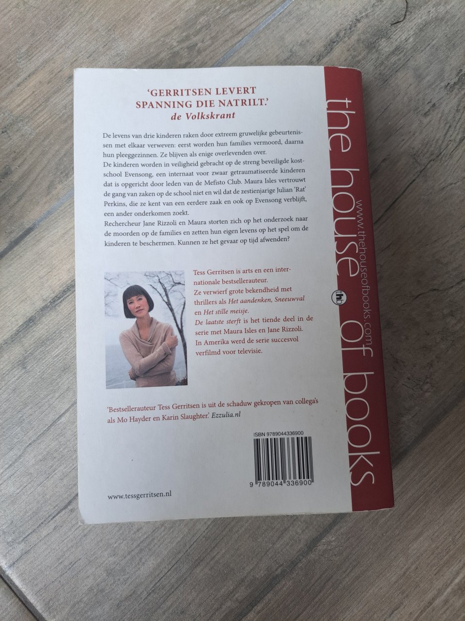 Thriller De laatste sterft van Tess Gerritsen