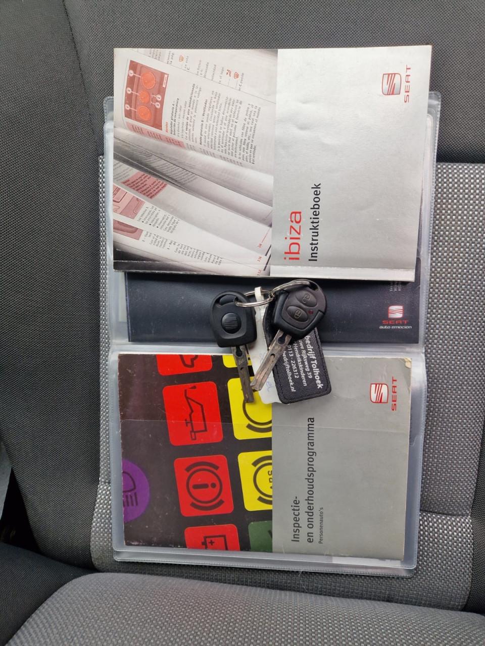 TE KOOP LEUKE SEAT IBIZA 1.4 16V REFERENCE SLECHTS 110.817 KM