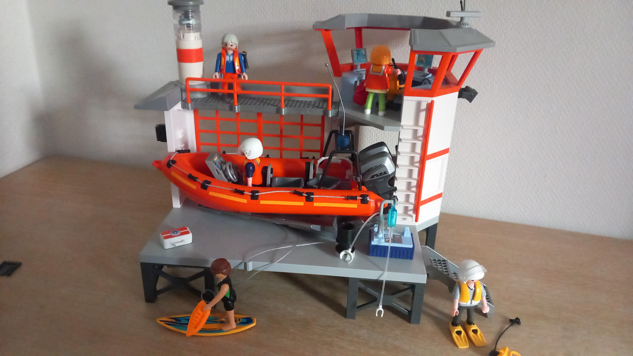 Playmobil kustwachtcentrale met vuurtorensetnr 5539
