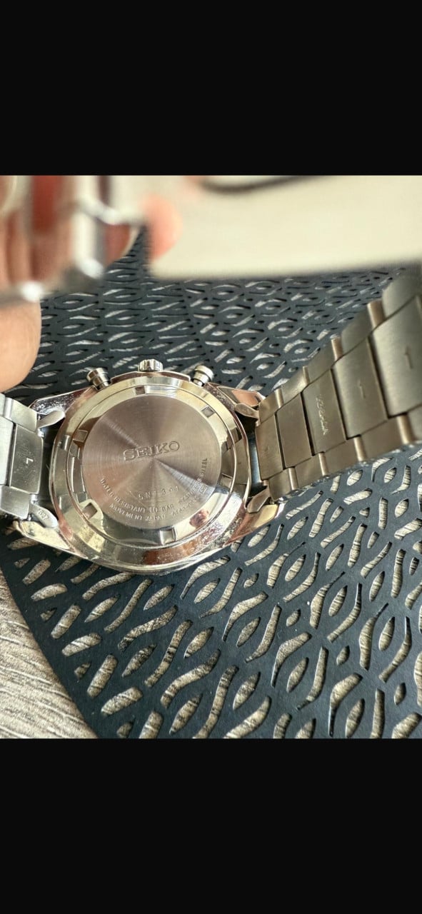 Seiko chronograph 100M horloge