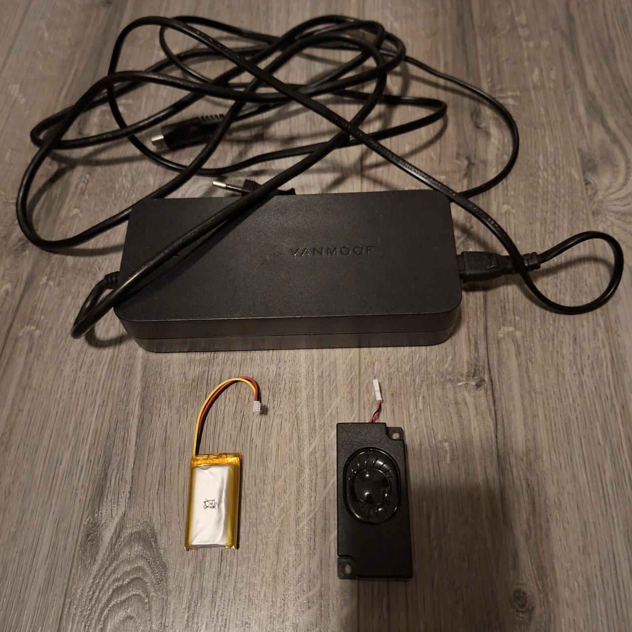 Vanmoof S3 accu  en lader en interne accu en speaker