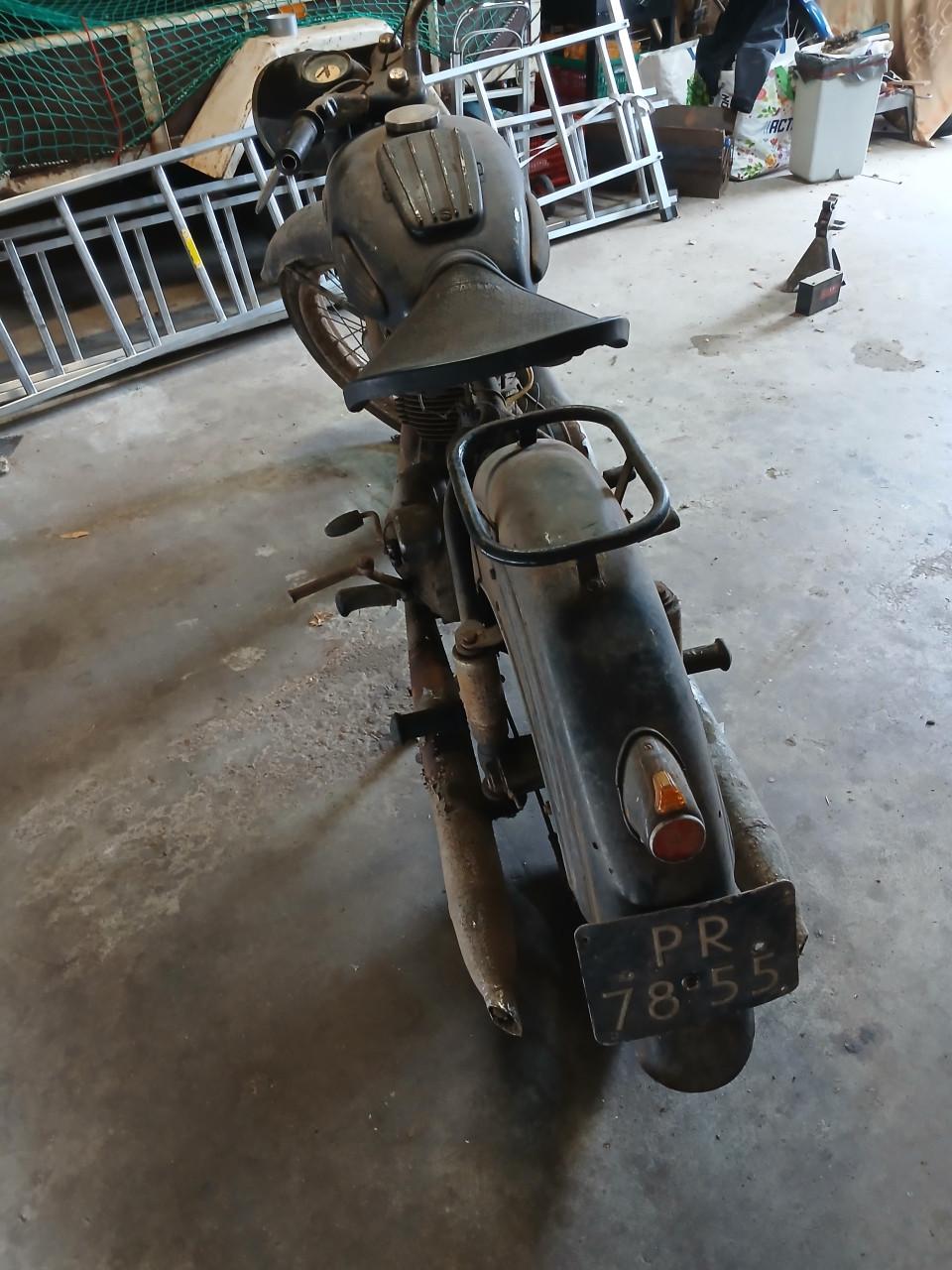 Sparta oldtimer motor met 250cc Victoriablok bjr 1954