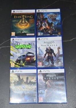 6 ps5 games