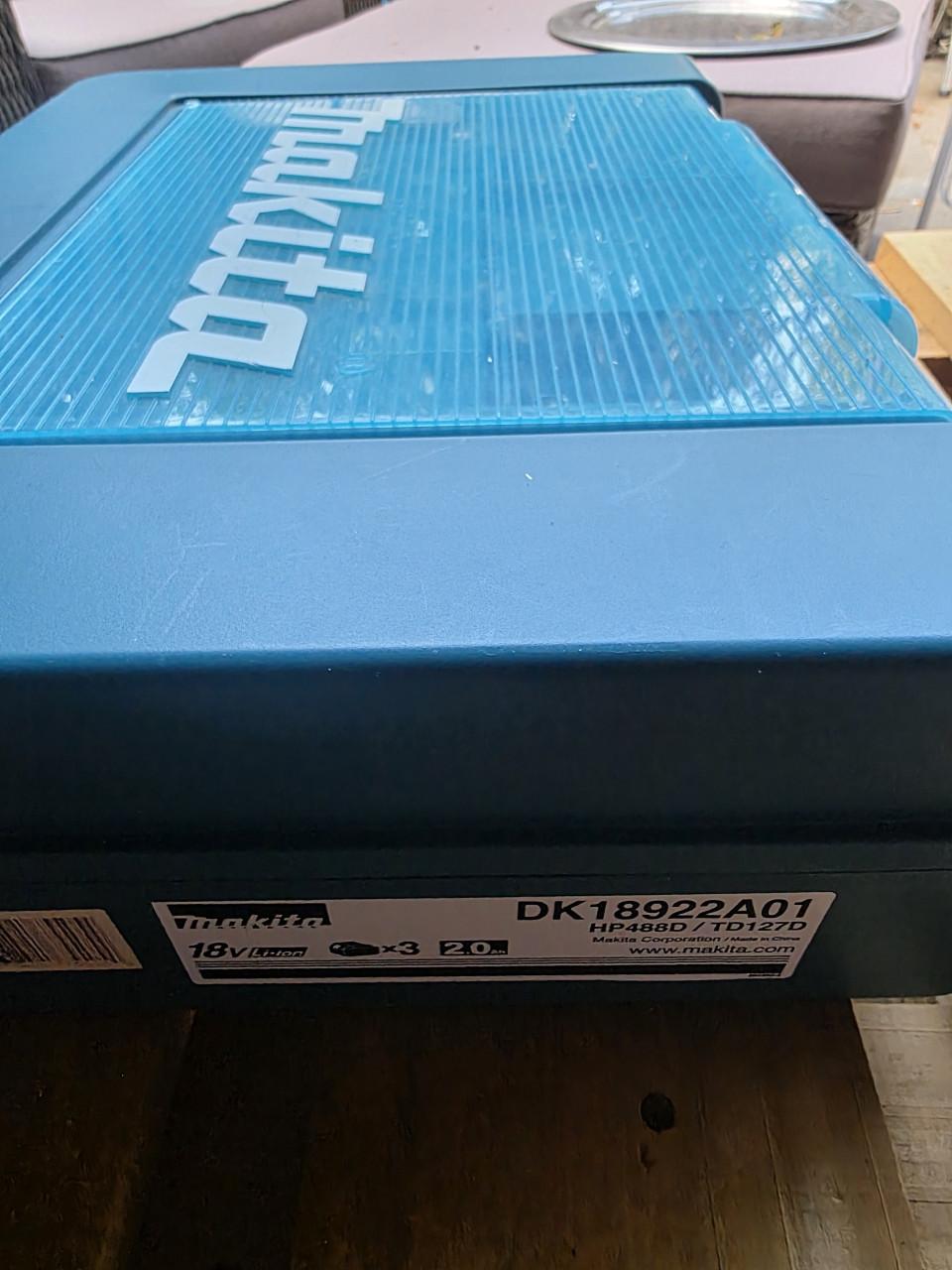 Makita 18V combiset boormachine en slagschroevendraaier