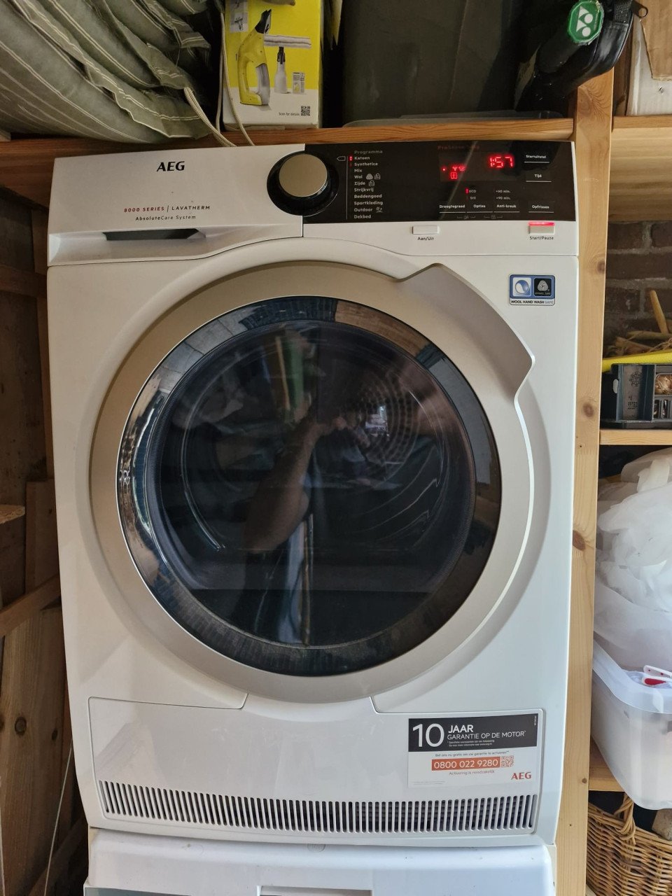 AEG droger 8000 serie lavatherm