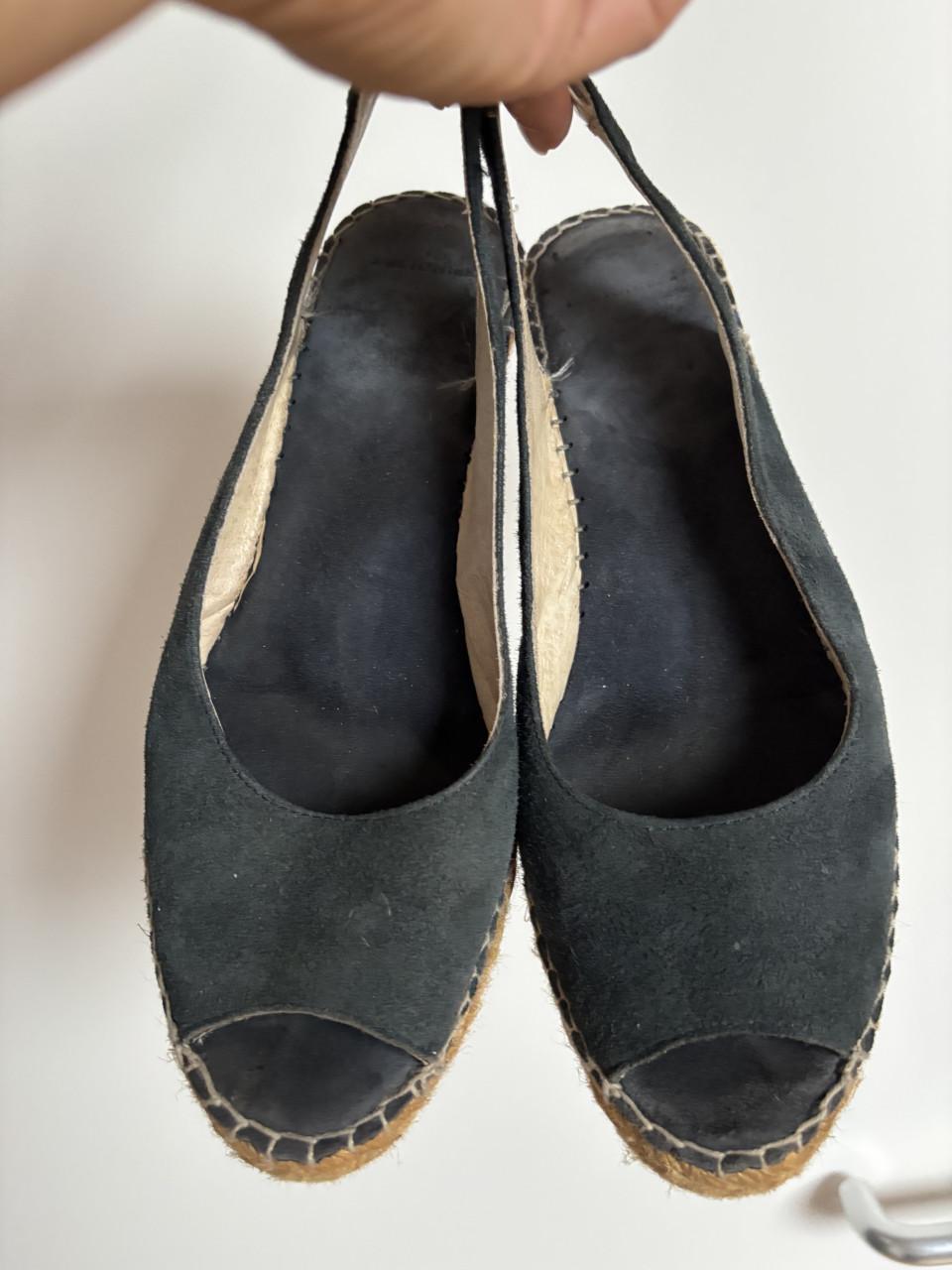 Espadrilles blauw suède Fred de la Bretoniere  maat 39