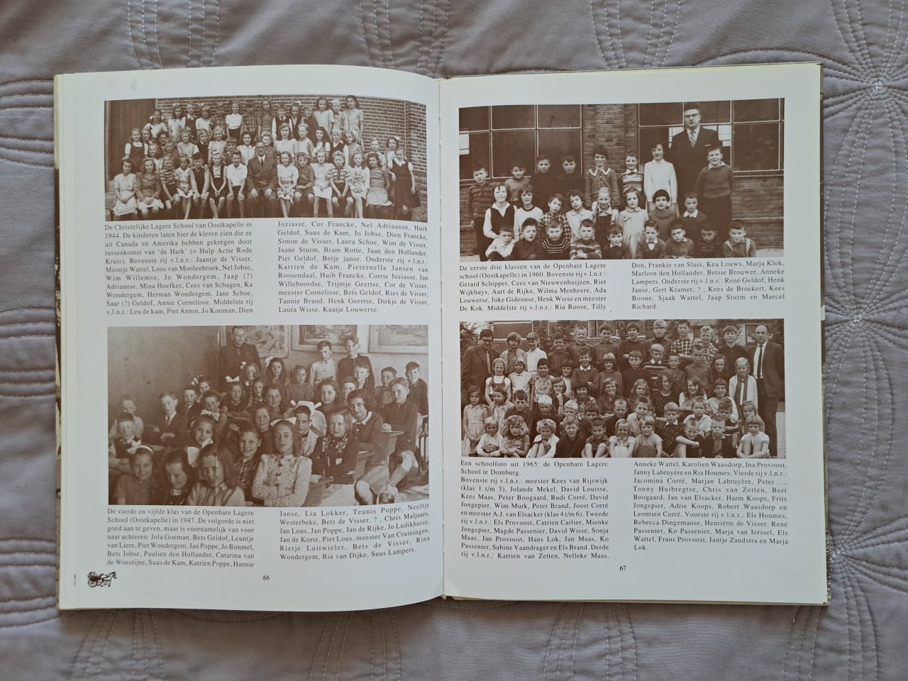 OOSTKAPELLE EN DOMBURG TOEN EN NU - Jacky Nijsen - 1994