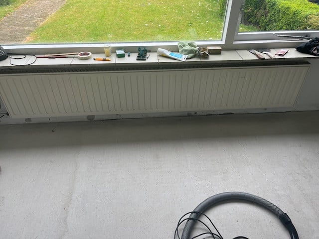 Radiator type 21 x 400 x 2400"